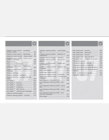 2014 volvo xc70 owners manual lhd & rhd